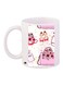 Coffee Mug White/Pink
