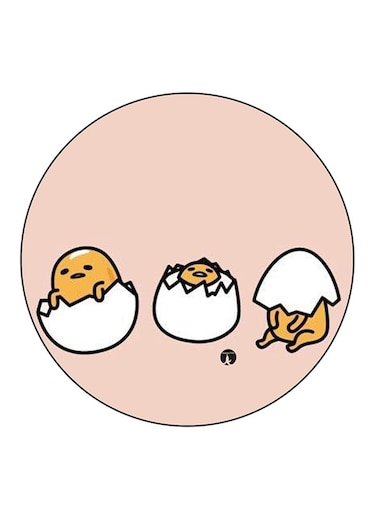 Gudetama Printed Fridge Magnet Multicolour