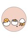 Gudetama Printed Fridge Magnet Multicolour