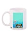 SpongeBob SquarePants Printed Coffee Mug White/Blue/Brown