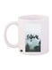Explore Printed Coffee Mug White/Blue/Green