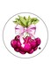 Cherries Printed Fridge Magnet Multicolour