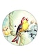 Birds Printed Fridge Magnet Multicolour