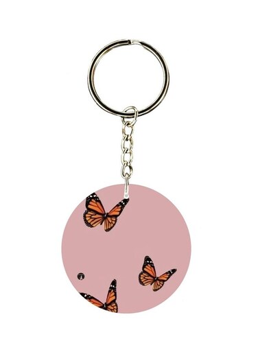 Butterfly Printed Keychain
