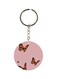 Butterfly Printed Keychain