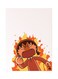Metal Plate Of The Anime Chibi Maruko-Chan Poster Multicolour