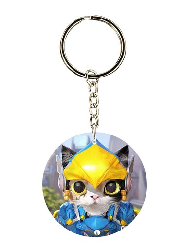 Overwatch Game Printed Keychain