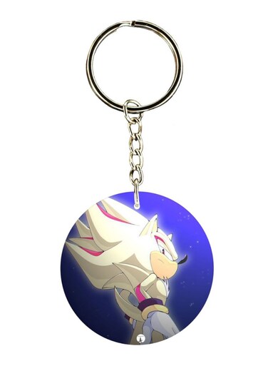 Double Sided Sonic Printed Keychain