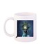 Game Sonic Character Printed Mug White/Blue/Green Standard Size