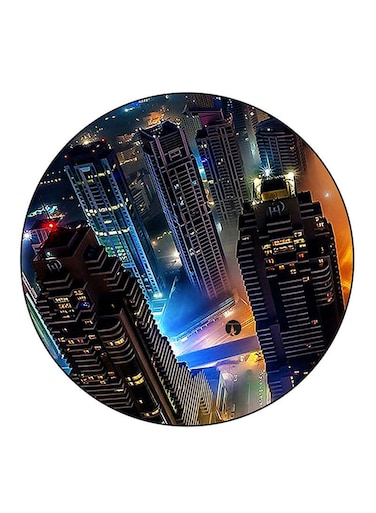 City Printed Fridge Magnet Multicolour