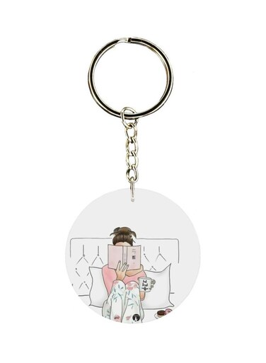 Girl Printed Keychain