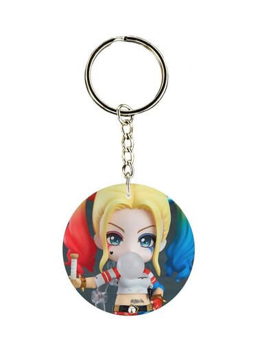 Anime Character Printed Keychain