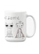 Premium Printed Ceramic Coffee Mug White 350ml