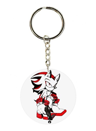 Sonic Double Side Printed Keychain