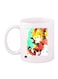 Sonic Character Printed Coffee Mug White/Yellow/Red