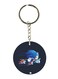 Double Sided Sonic Printed Keychain