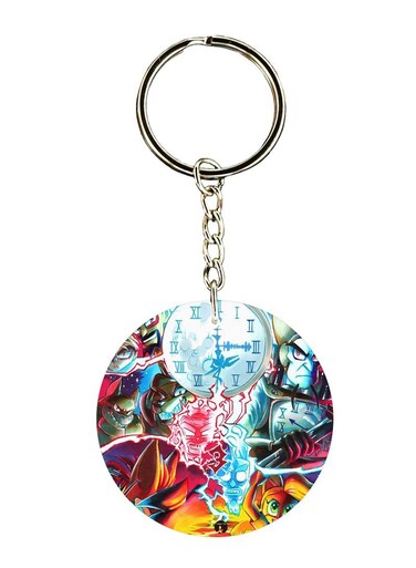 Crash Printed Keychain