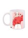 Cartoon Girl Printed Coffee Mug White/Pink/Red