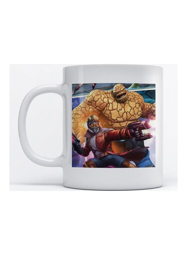 Mug Marvel Characters For Coffee And Tea White