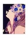 Girl Metal Plate Poster Multicolour 15x20centimeter