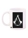 Assassin's Creed Printed Coffee Mug Black/White