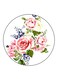 Flowers Printed Fridge Magnet Multicolour