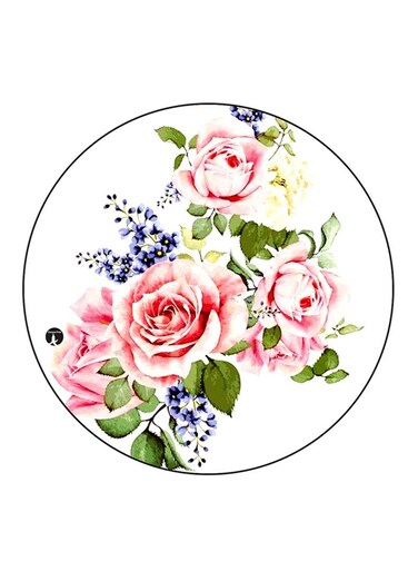 Flowers Printed Fridge Magnet Multicolour