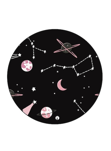 Space Printed Fridge Magnet Multicolour 5.5 x 5.5cm
