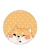 Dog Printed Fridge Magnet Round Multicolour