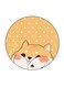Dog Printed Fridge Magnet Round Multicolour