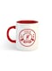 Sport Club Printed Mug White/Red