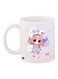 Anime Girl Printed Coffee Mug White/Beige/Blue 11ounce