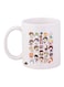 Studio Ghibli Printed Mug White/Orange/Green Standard Size