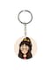 Girl Printed Double Sided Keychain