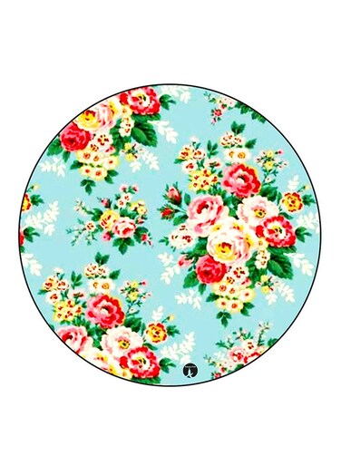 Vintage Art Printed Fridge Magnet Multicolour