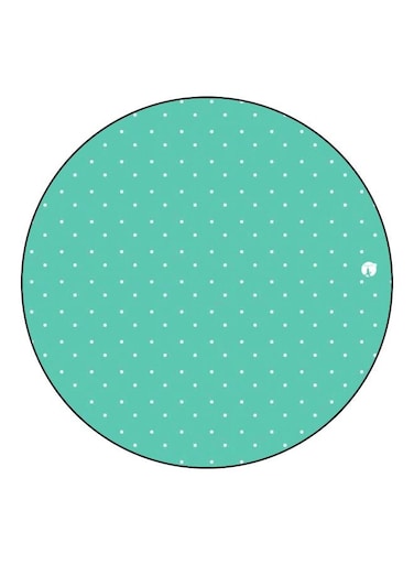 Printed Fridge Magnet Green/White 5.5cm