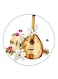 Guitar Printed Fridge Magnet Multicolour