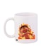 Anime Chibi Maruko Chan Printed Mug White/Brown/Yellow Standard Size