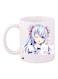 Anime Printed Coffee Mug White/Purple/Pink 11ounce