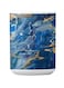 Premium Printed Ceramic Coffee Mug White/Dark Blue 350ml