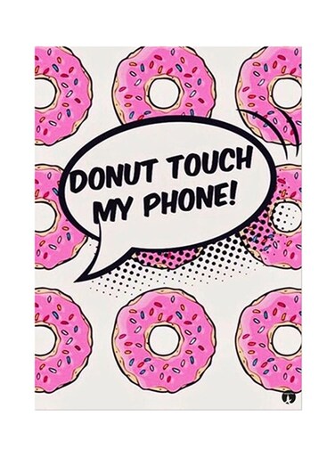 English Phrases Metal Plate Poster Multicolour 15 x 20cm