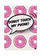English Phrases Metal Plate Poster Multicolour 15 x 20cm