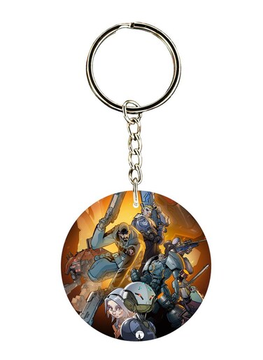 Overwatch Game Printed Keychain