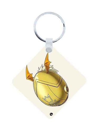 Digimon Anime Wooden Keychain