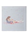 Girl Animation Pattern Hidden Frame Canvas Wall Painting Multicolour 50 x 50cm