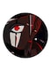 The Anime Naruto Printed Fridge Magnet Round Multicolour