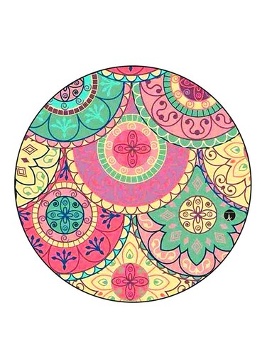 Art Printed Fridge Magnet Multicolour