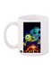 Monsters Inc Printed Coffee Mug White/Green/Purple