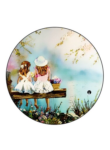 Girls Printed Fridge Magnet Multicolour