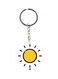 Cartoon Themed Single Sided Keychain